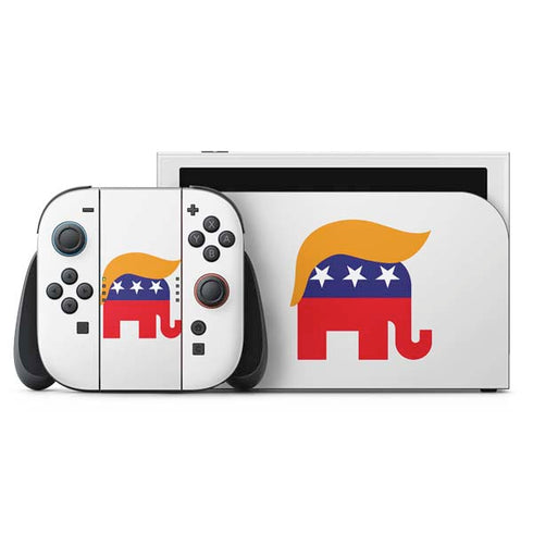 Republican Trump Hair Nintendo Skins